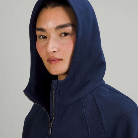 Lululemon Oversized 1/2 Zip Hoodie - Night Sea (XS/S) - Picture 3 of 6